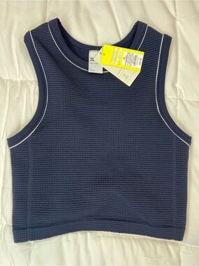 All in Motion Navy Blue Muscle Tank Top